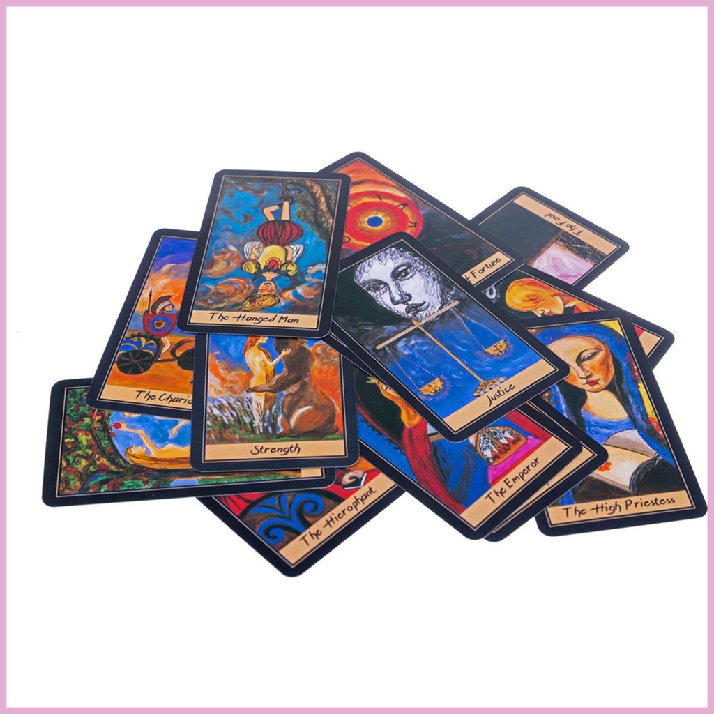 Bộ Bài Tarot Tiếng Anh Fate Divination shinvn Chất Lượng Cao