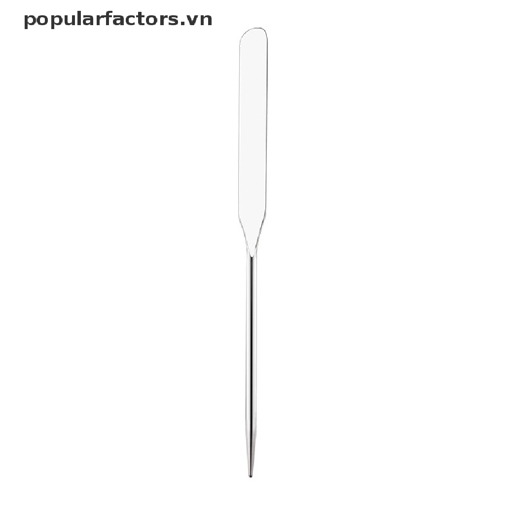 Que Trộn Kem Nền / Nước Hoa Hồng Bằng Inox Tiện Dụng