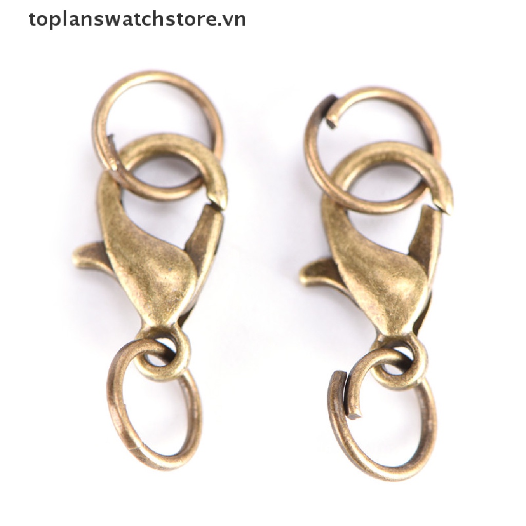 Set 20 Móc Kẹp Tôm Hùm Bằng Hợp Kim Làm Trang Sức DIY