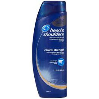 Dầu Gội Head Shoulder Clinical Strength USA 400ml