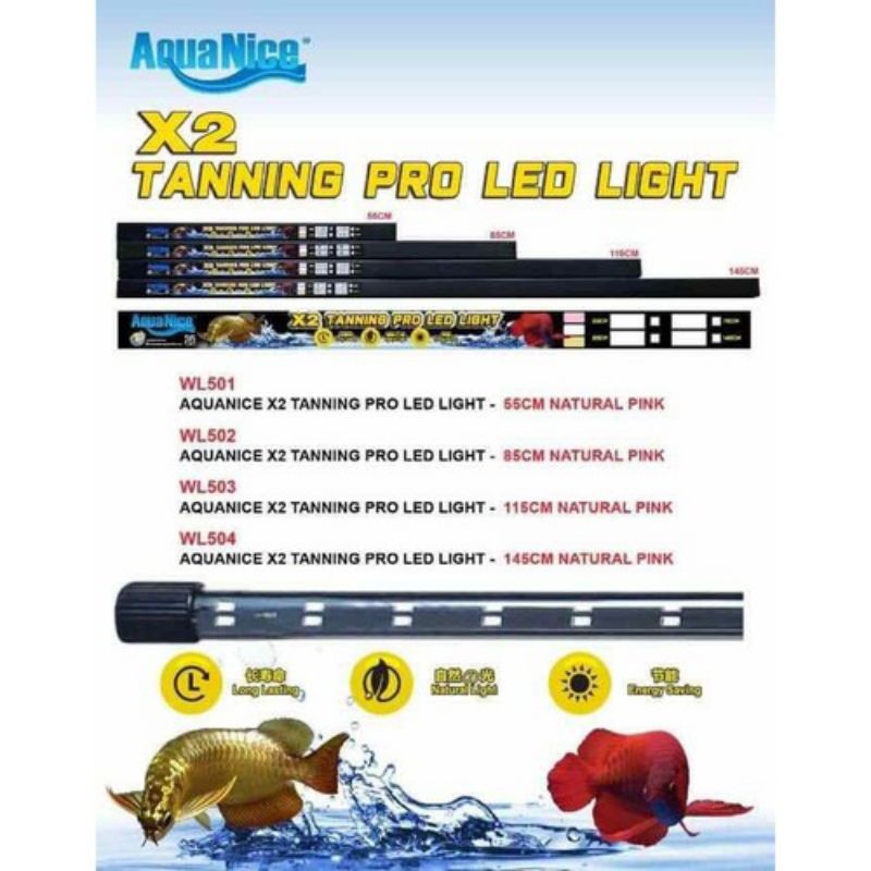 Đèn led hồ cá aquanice 1m15 18w