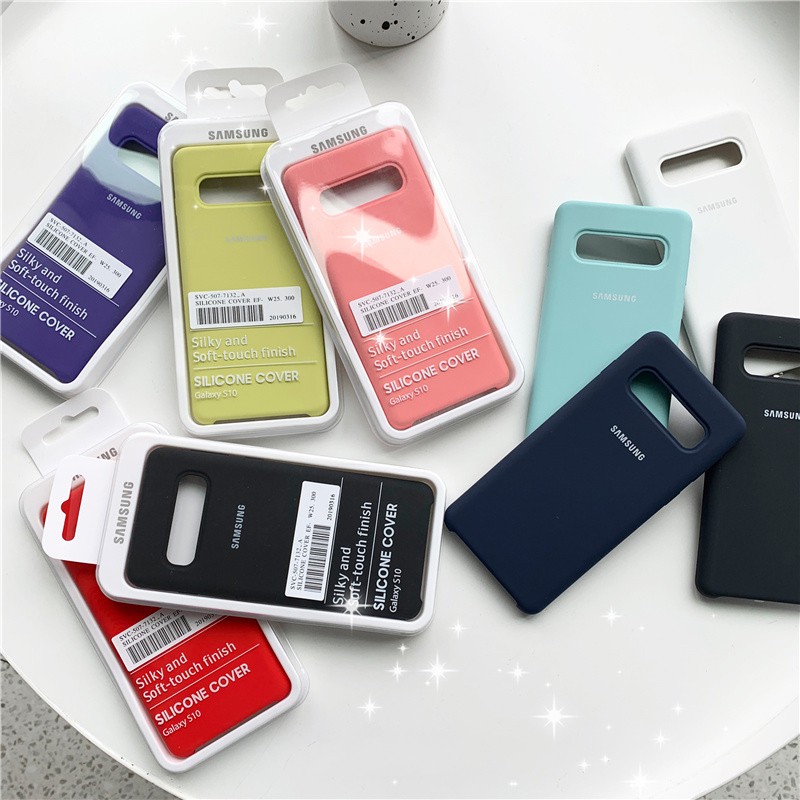 Ốp Lưng Silicone chống bẩn cao cấp Samsung S10 / S10 PLUS