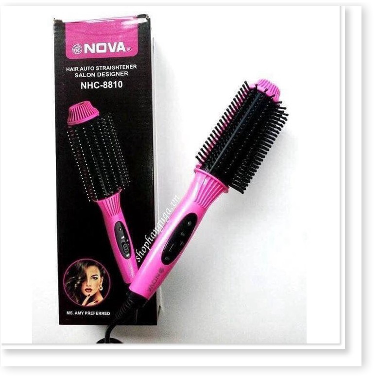 Lược Điện 3 Trong 1 Nova NHC 8810 (Hồng) 3in1