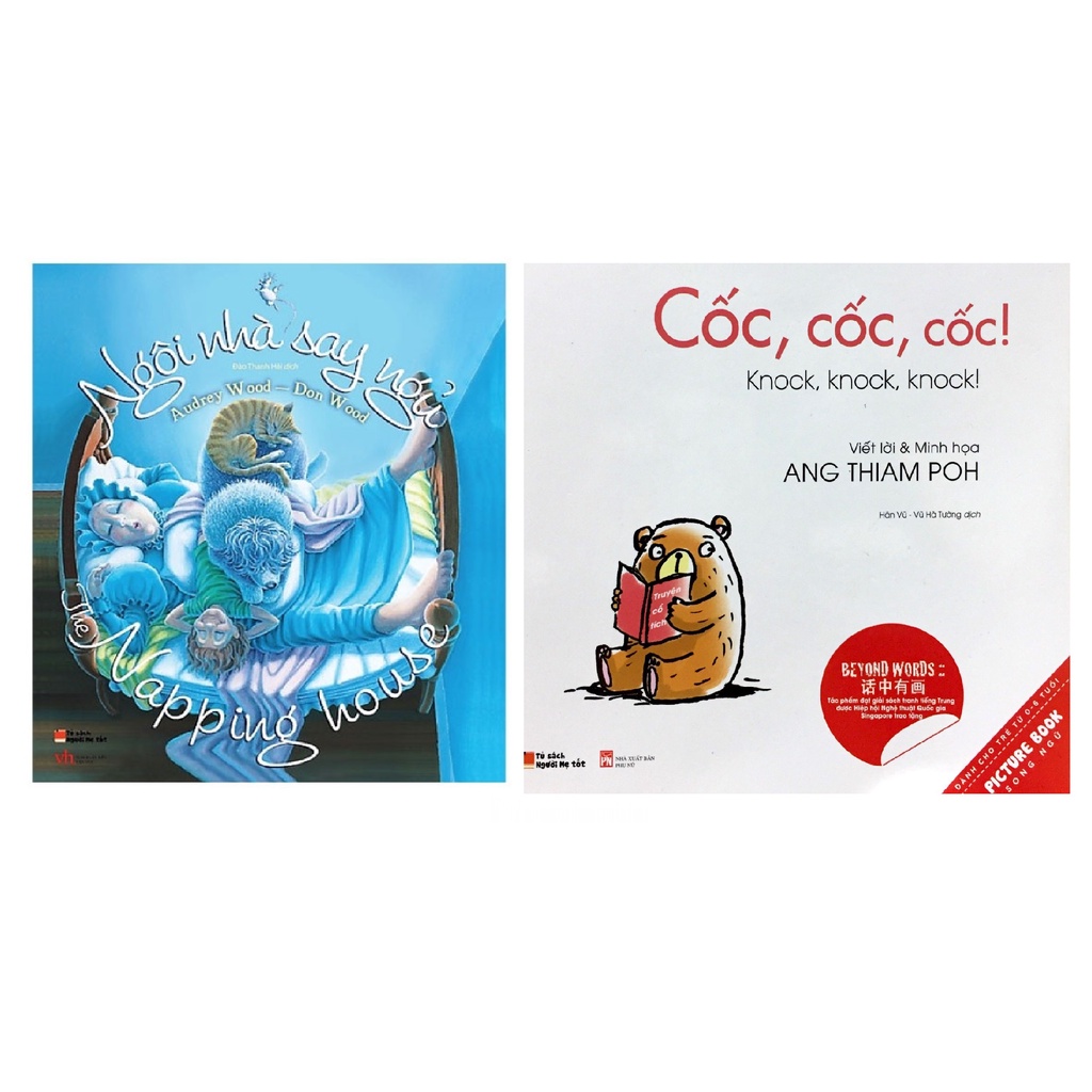 Sách - Combo Cốc, Cốc, Cốc + Ngôi nhà say ngủ