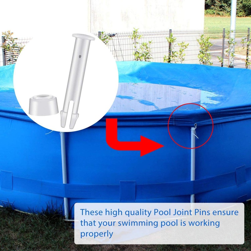 Set 12 Đầu Nối Bằng Nhựa Thay Thế Cho Bể Bơi