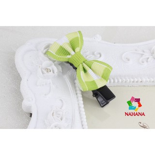 Kẹp tóc nơ handmade đẹp bằng vải cho bé