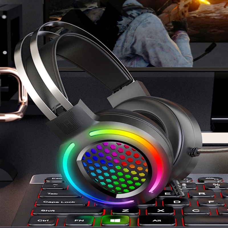 Tai Nghe Chụp Tai Headphone FV-G99 Có Led