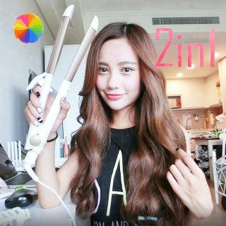 Máy uốn duỗi tóc hai chức năng không gây bỏng kiểu Hàn Quốc cao cấp