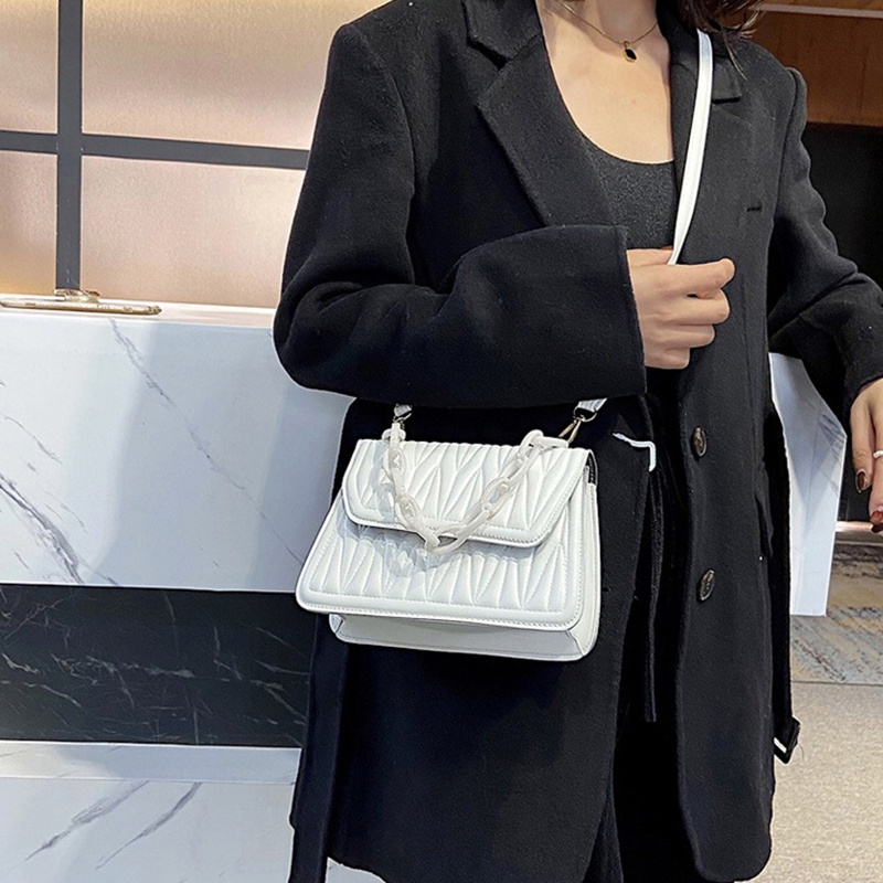 IELGY Túi Xách Dáng Vuông Phong Cách retro