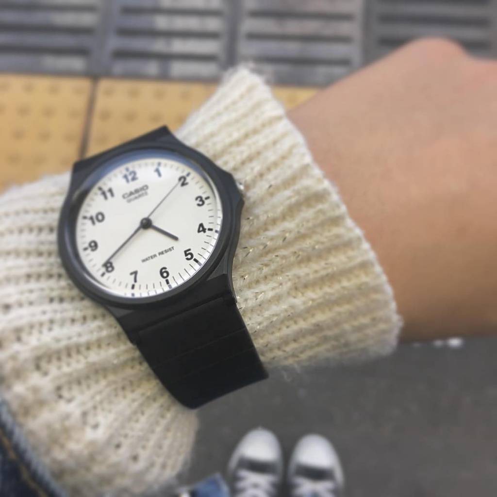 Đồng hồ unisex dây nhựa Casio Anh Khuê MQ-24-7BLDF