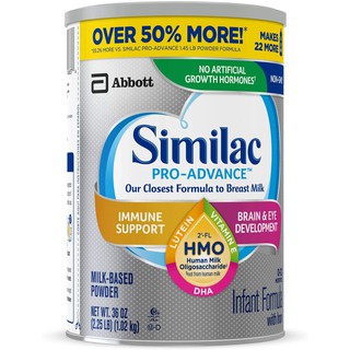 Sữa Similac Pro Advance 1.02kg  0-12 tháng_Date 5.2023_ship air 100%