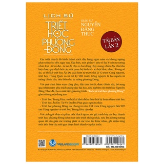 Sách Lịch Sử Triết Học Phương Đông (Tái Bản)