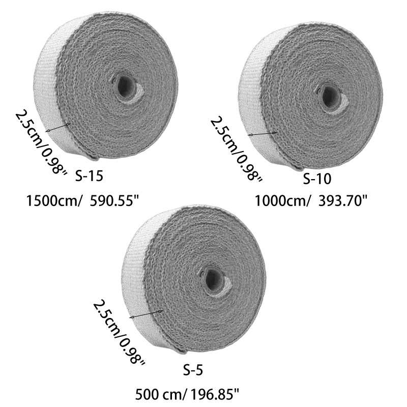 Cuộn Băng Quấn Cách Nhiệt Bằng Sợi Carbon Thoáng Khí Cho Ống Pô Xe Máy
