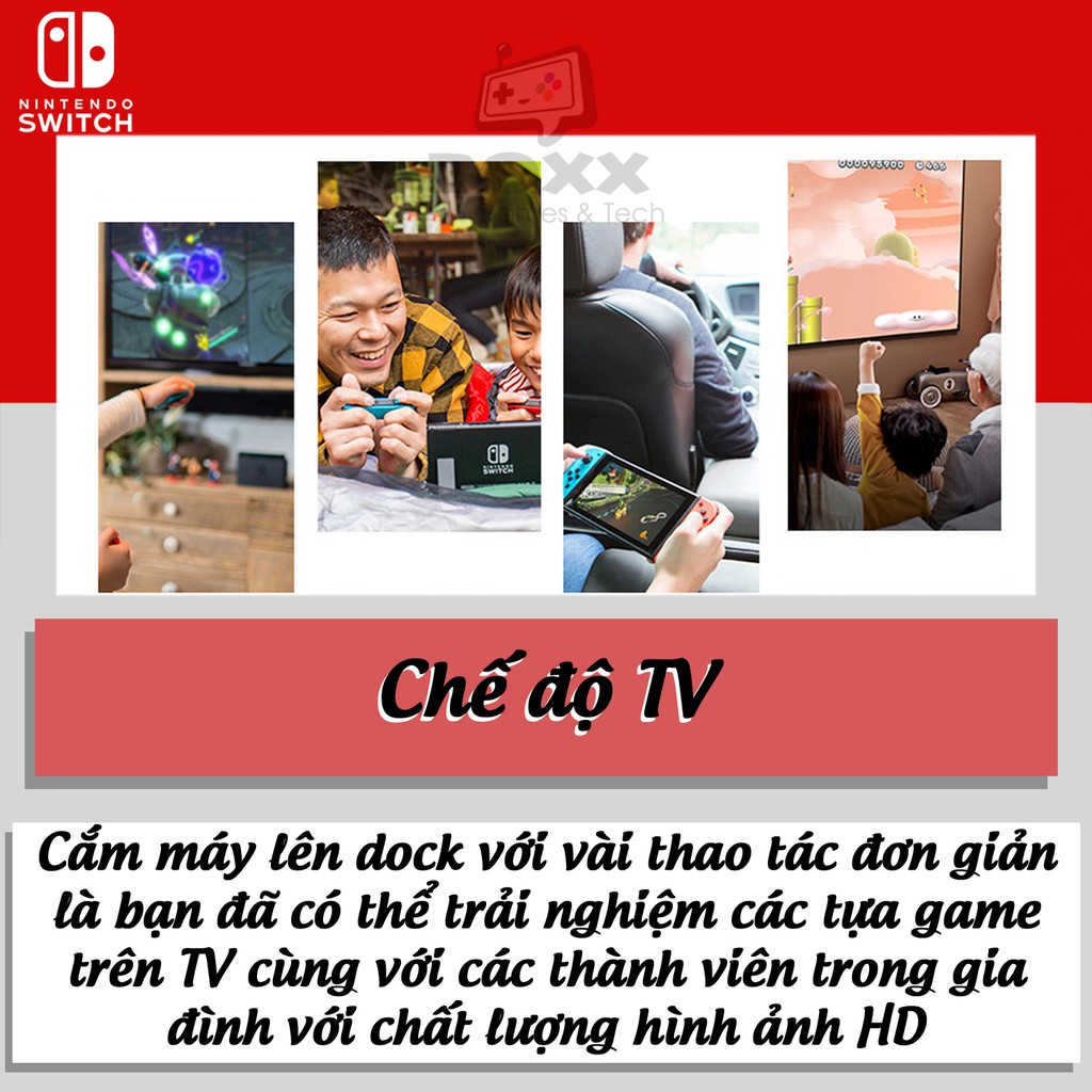 Máy Game Nintendo Switch OLED kèm quà tặng bảo hành 12 tháng