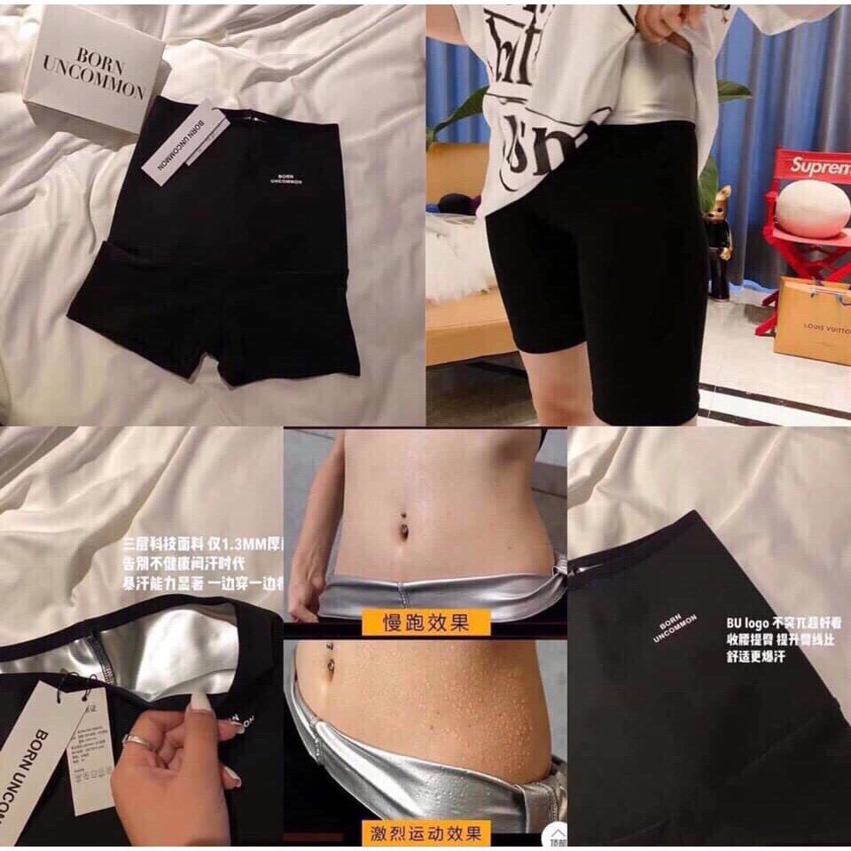 ⚡FreeShip, video thật ⚡ Quần định hình,giữ nhiệt,đổ mồ hôi giảm mỡ bụng siêu hot
