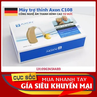 Máy trợ thính pin axon c 108
