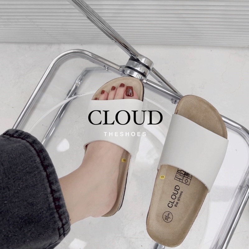 [Form bigsize] Dép Birken Đế Trấu - Cloudtheshoes
