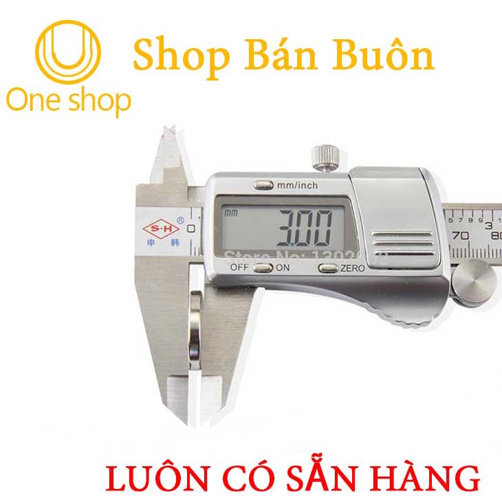 Nam Châm Đất Hiếm Tròn Không Lỗ