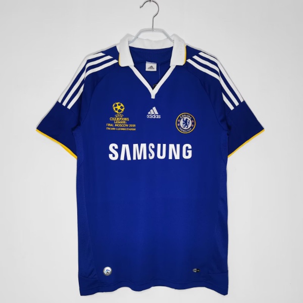 Áo Thun Thể Thao Bóng Đá Đội Nhà Chelsea Mùa Giải 2008 / 09 Size S-XXL Cho Nam