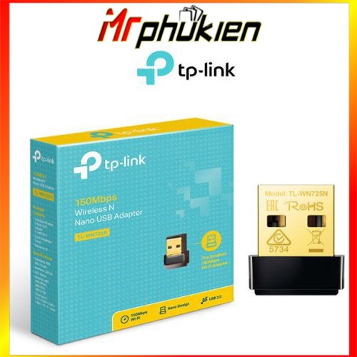 TP - Link TL- WN725N - USB Wifi Nano Chuẩn N Tốc Độ 150Mbps - MrPhukien