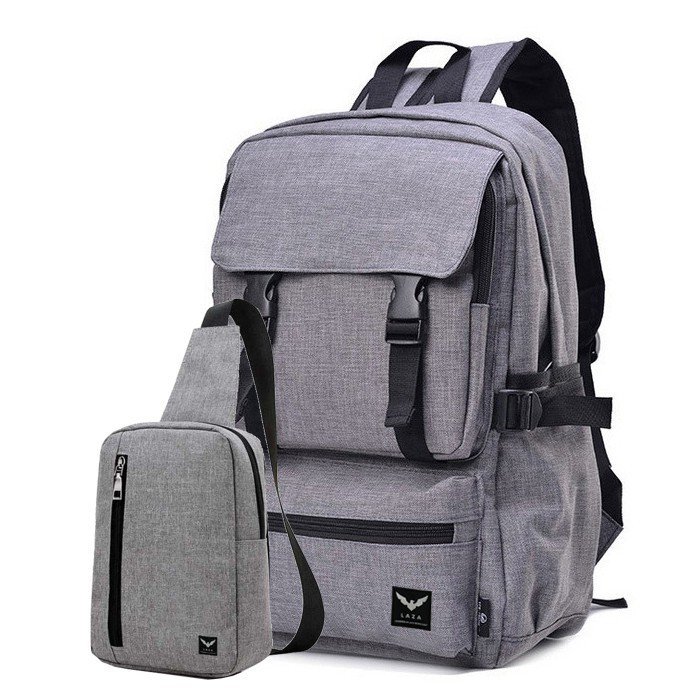 Combo Balo Thời Trang Nam LAZA BL289 và Túi Đeo Chéo LAZA TX361
