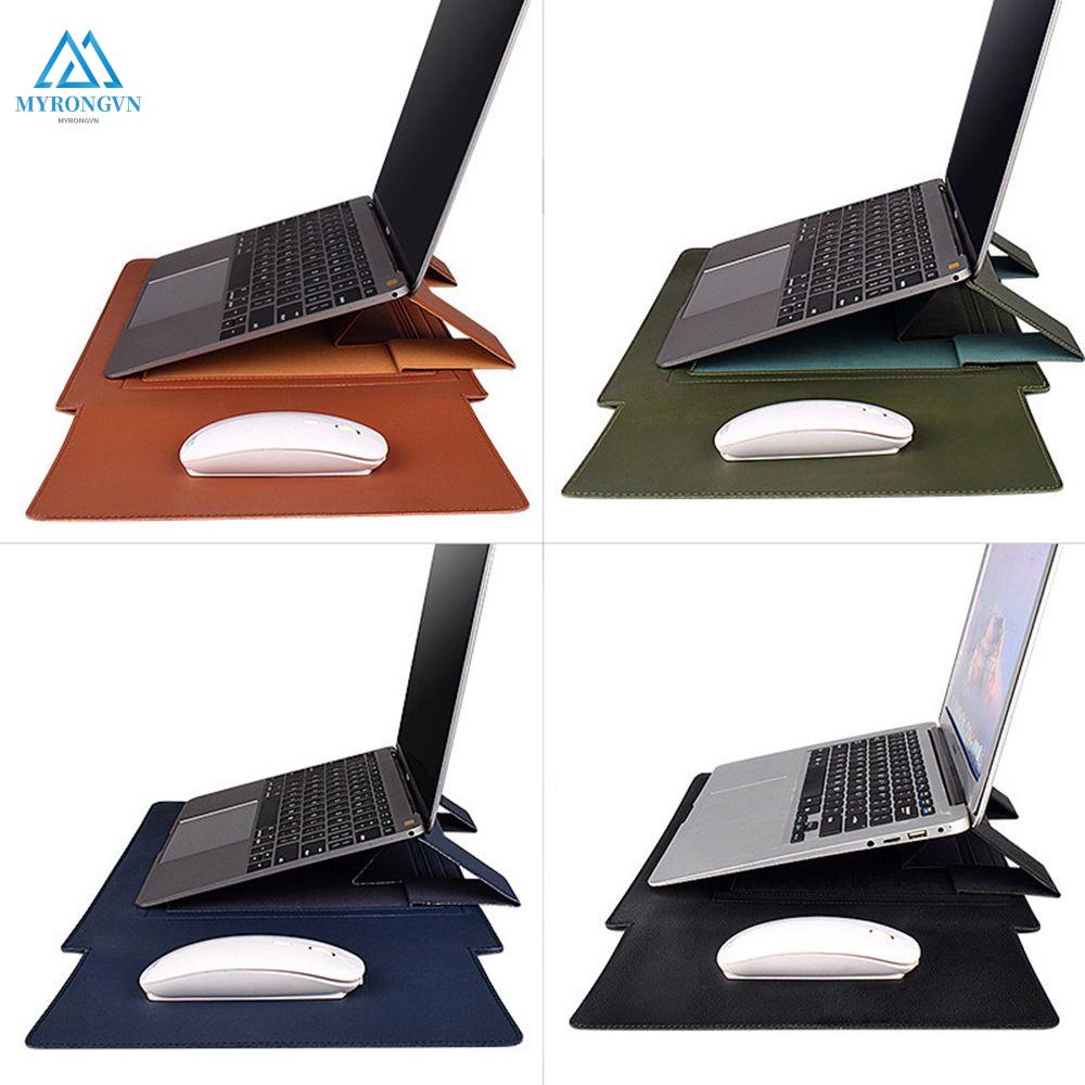 Túi Đựng Laptop Bằng Da PU Chống Sốc Nhiều Màu Sắc