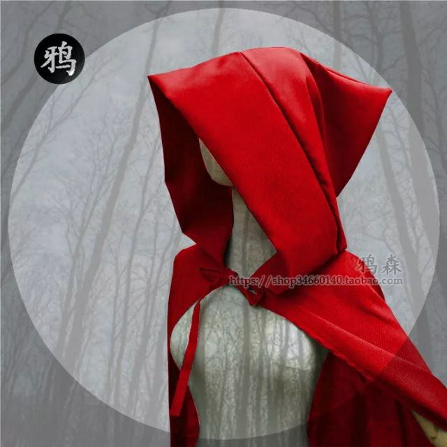 Áo Choàng Phù Thuỷ Hoá Trang Halloween