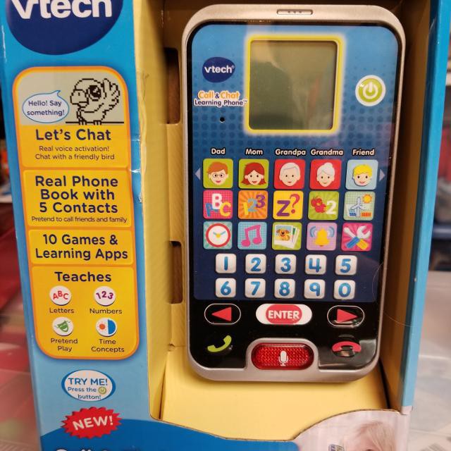 Điện thoại di động đồ chơi cho bé yêu của VTech - Call and Chat Learning Phone (học tập, cuộc gọi và trò chuyện)