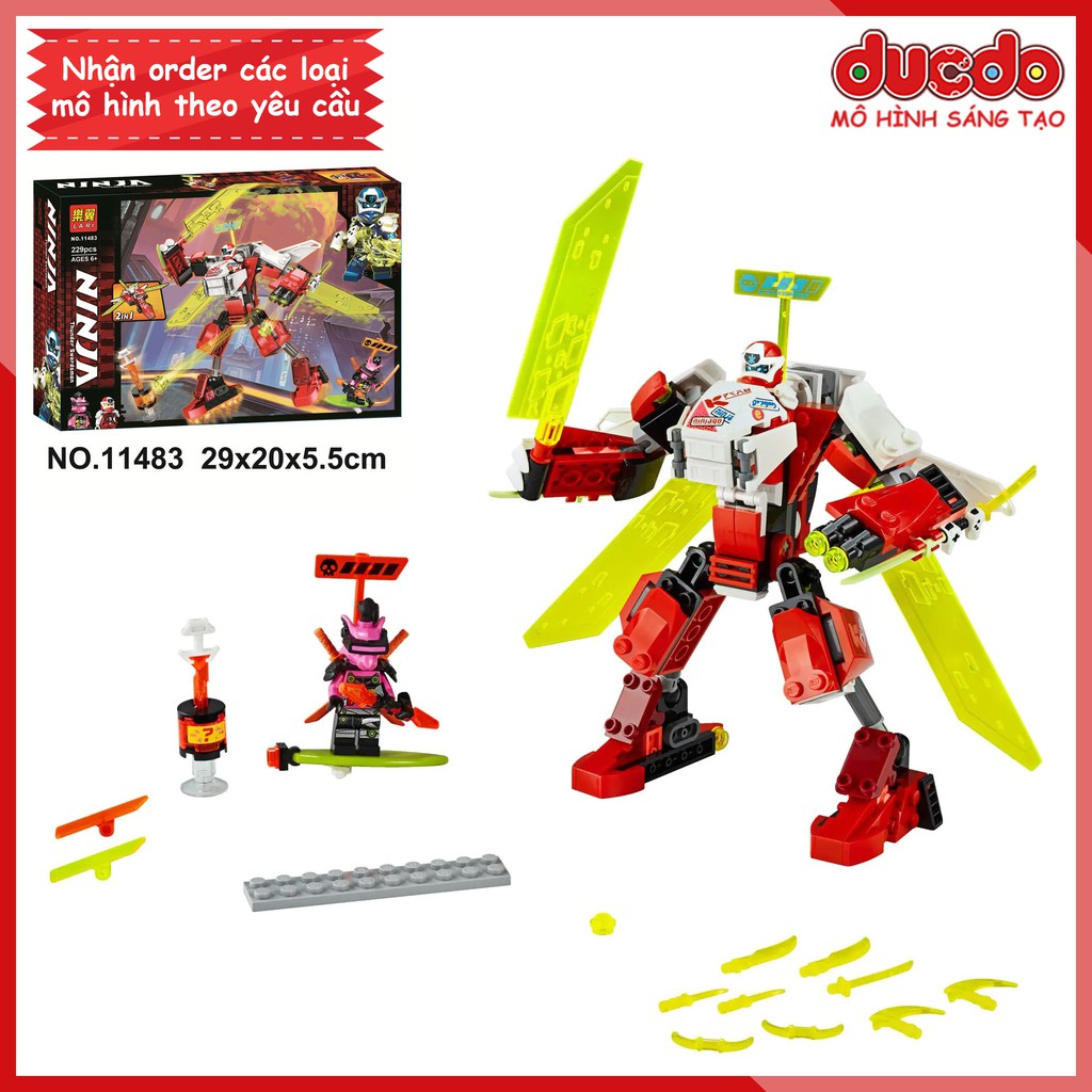 LEGO NINJAGO 71707 Phi Cơ Biến Hình Của Kai