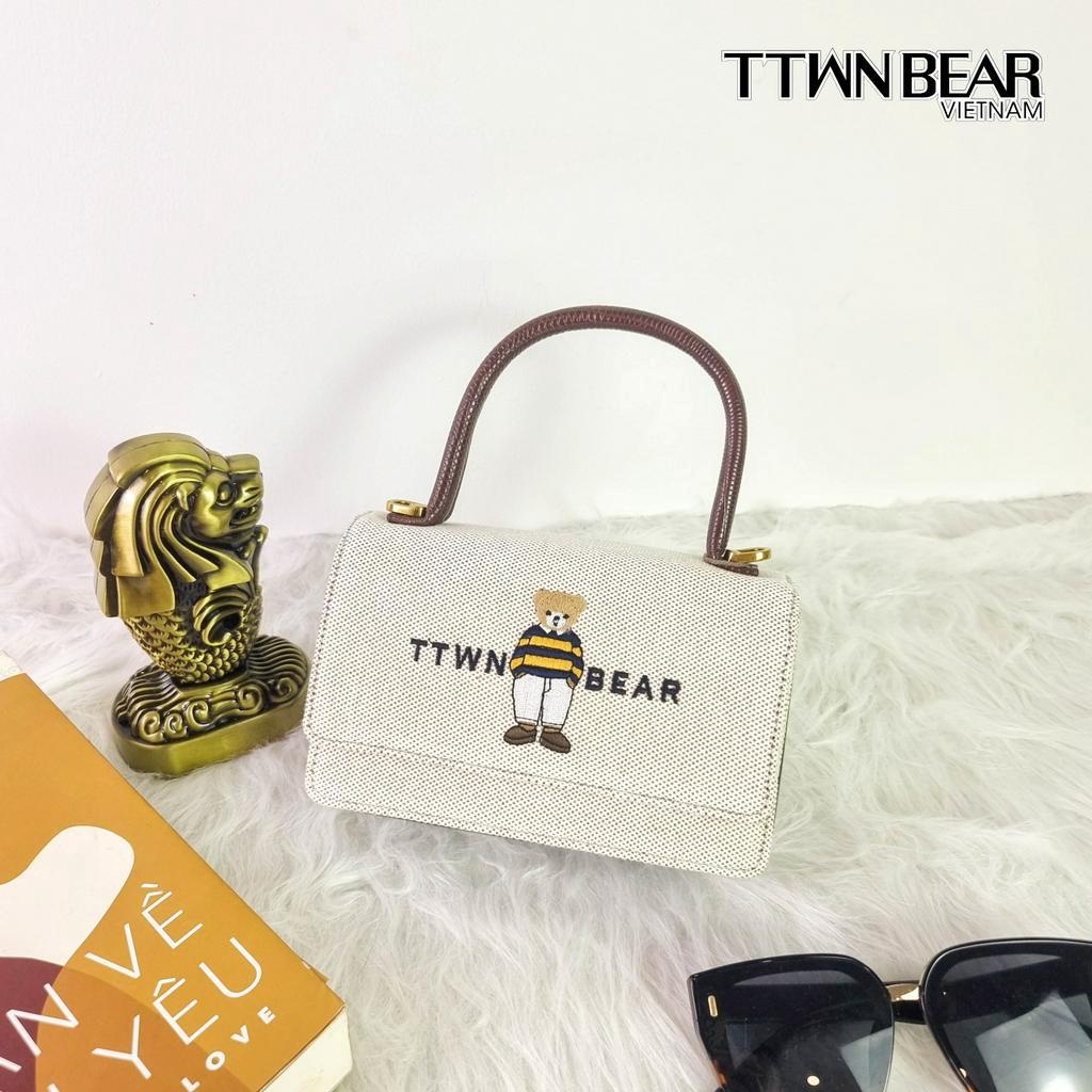 Túi xách nữ TN1738 đeo chéo, đeo vai TTWN BEAR chính hãng