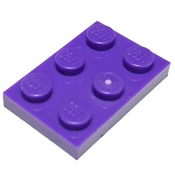 (Used) Gạch lẻ LEGO chính hãng Plate 2 x 3 (3021)