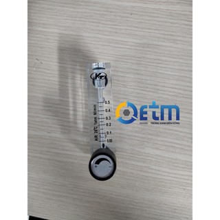 Lưu lượng kế đo khí có van điều tiết lzm – 4t bằng nhựa acrylic trong suốt
