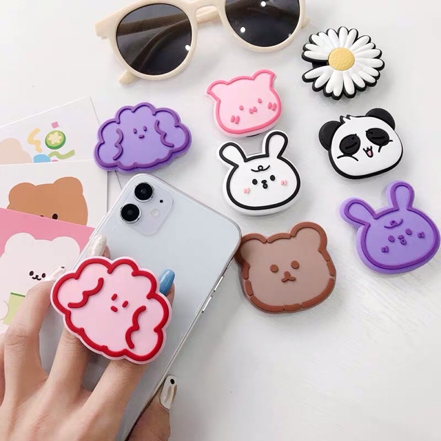 POPSOCKET Giá Đỡ Điện Thoại-Silicon cao cấp