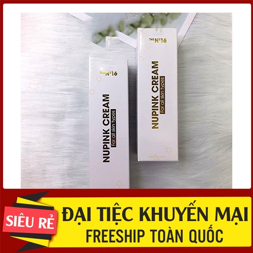 Kem làm hồng nhũ hoa- vùng Kín-hồng ti-bkini- Nupink N16- 15gam-Chính Hãng Bao Bì Mới Nhất 2022 | BigBuy360 - bigbuy360.vn