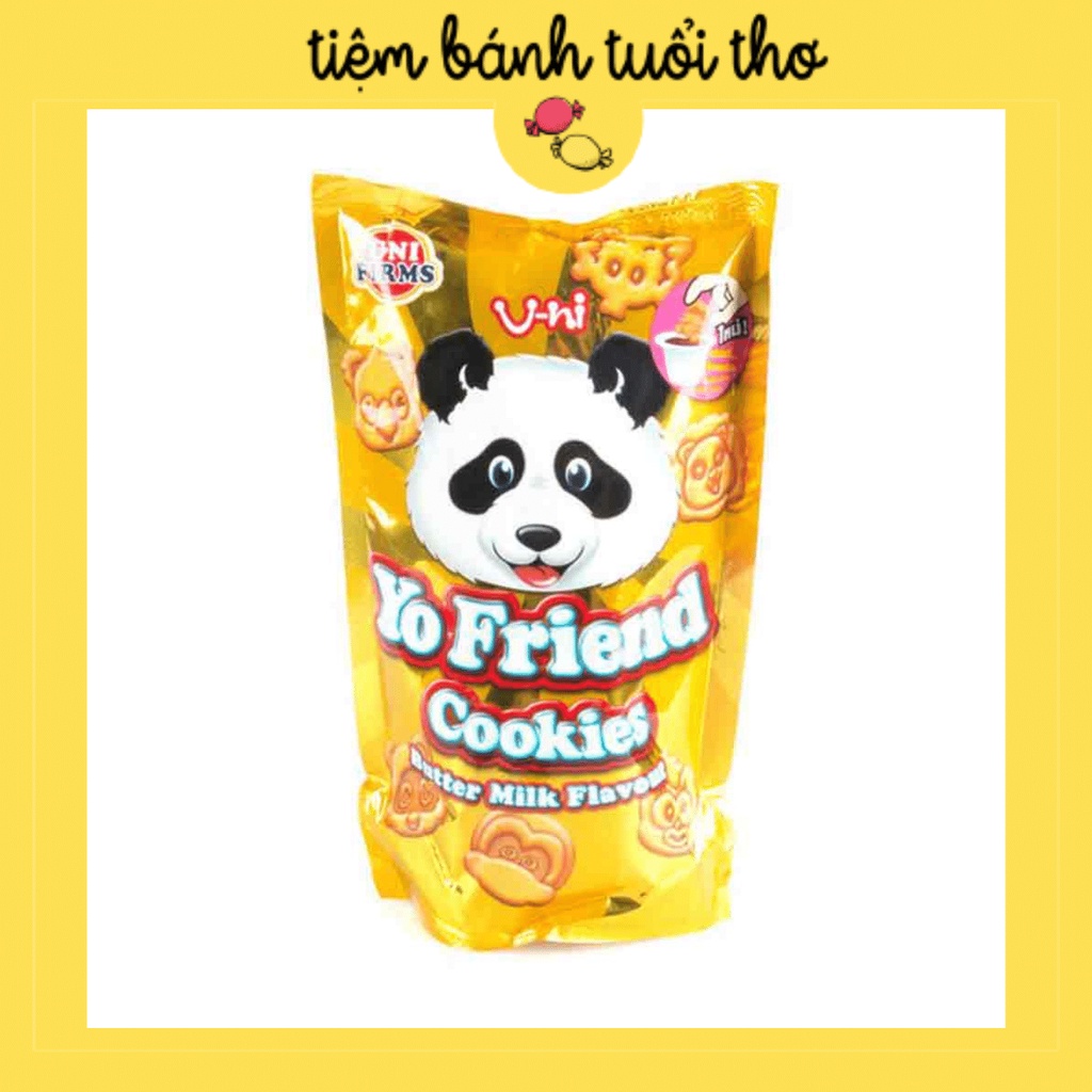Bánh Gấu Chấm Kem Thái Lan Yo Friend Uni Firm - Tiệm Bánh Tuổi Thơ
