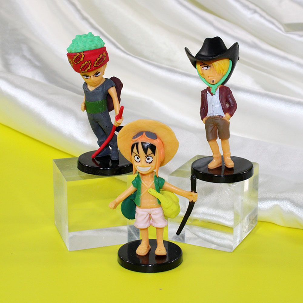 Epoch Set 6 Mô Hình Nhân Vật Phim Hoạt Hình One Piece Bằng Pvc