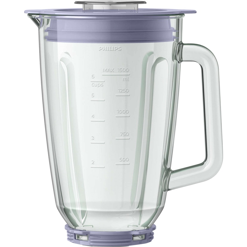 Máy xay sinh tố HR2222  700 W, cối 2 lít, 5 tốc độ và 1 số nhồi - Hàng  chính hãng BH 24 tháng