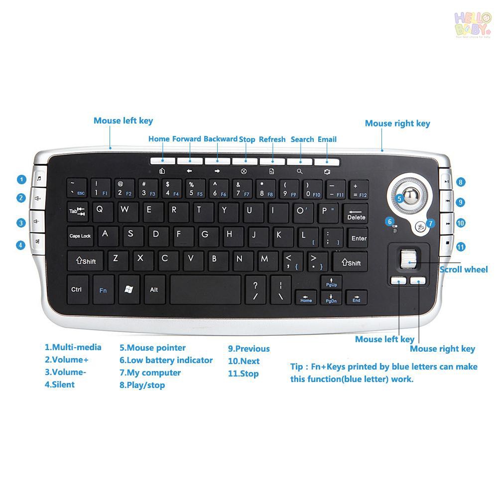 Bàn Phím Không Dây E30 2.4ghz Tích Hợp Chuột Bay Cho Android Tv Box Pc Notebook | BigBuy360 - bigbuy360.vn