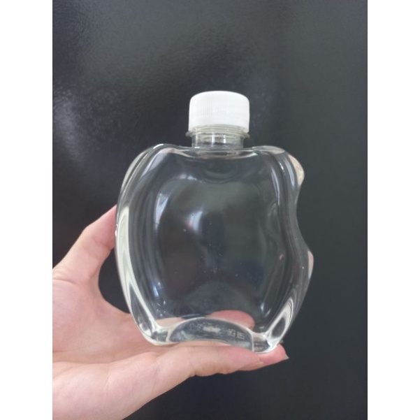Chai Nhựa Hình Táo 330ml Nắp fi30 Đựng Trà Sữa
