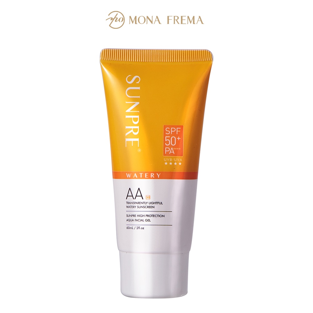 Kem chống nắng không màu Mona Frema SUNPRE HIGH PROTECTION AQUA FACIAL GEL 60ml