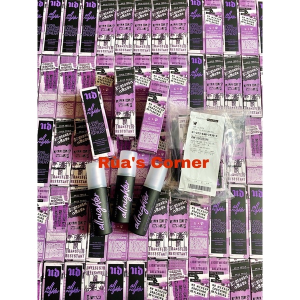 Xịt khoáng KHOÁ NỀN Urban Decay All Nighter Makeup Setting Spray 118ml