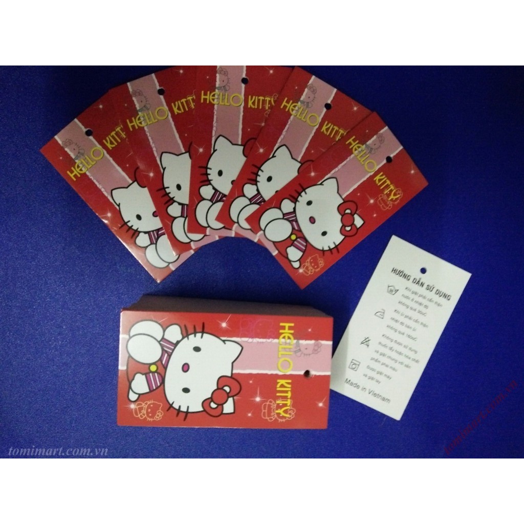 Mac quần áo trẻ em HELLOKITTY ( tag quần áo)