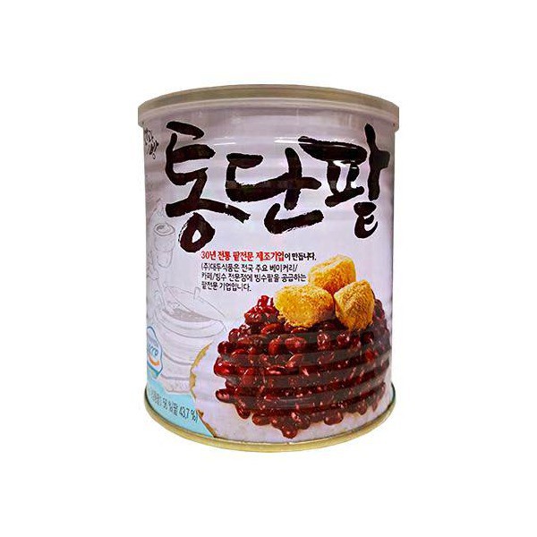 Đậu Đỏ Hộp Thiếc Daesang 850g - Nhập Khẩu Hàn Quốc