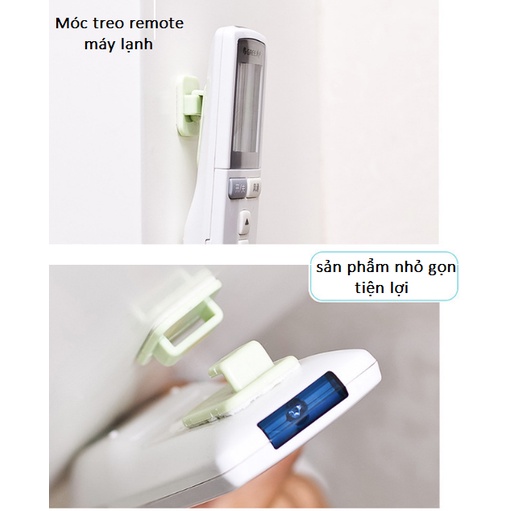 Sét Vỉ 2 Móc Dán Tường OENEN Treo Điều Khiển Tivi Điều Hoà Quạt Gắn Tường Oenon, Treo Đồ Đa Năng Tiện Lợi Cho Gia Đình