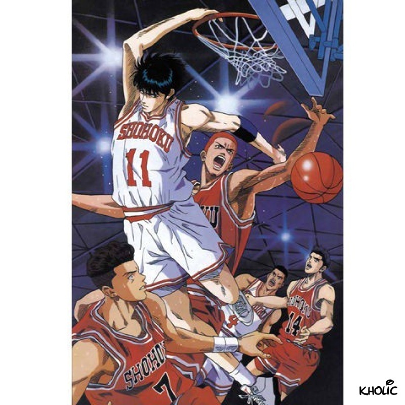 Slamdunk, trò chơi ghép hình bằng gỗ, trò chơi ghép hình anime 300/500/1000 miếng, đồ chơi phát triển