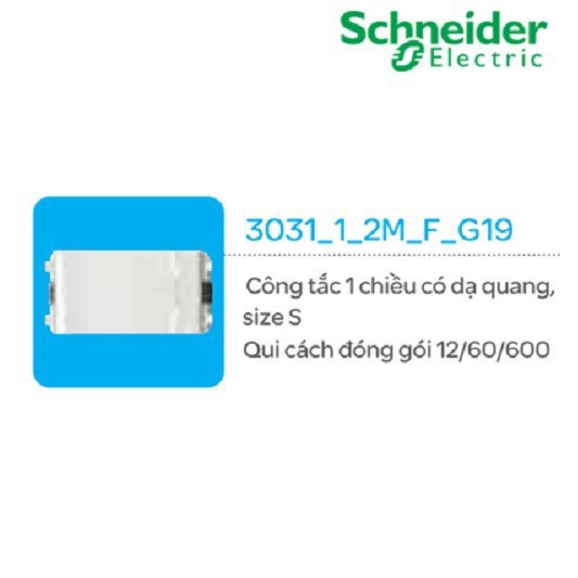 Cong Tắc 1 Chiều Co Dạ Quang Schneider 3031 1 2m F G19 Shopee Việt Nam