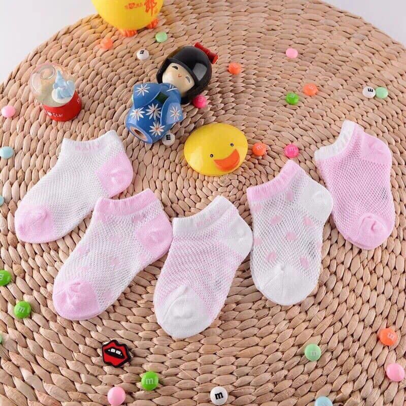 Sét 5 đôi tất lưới