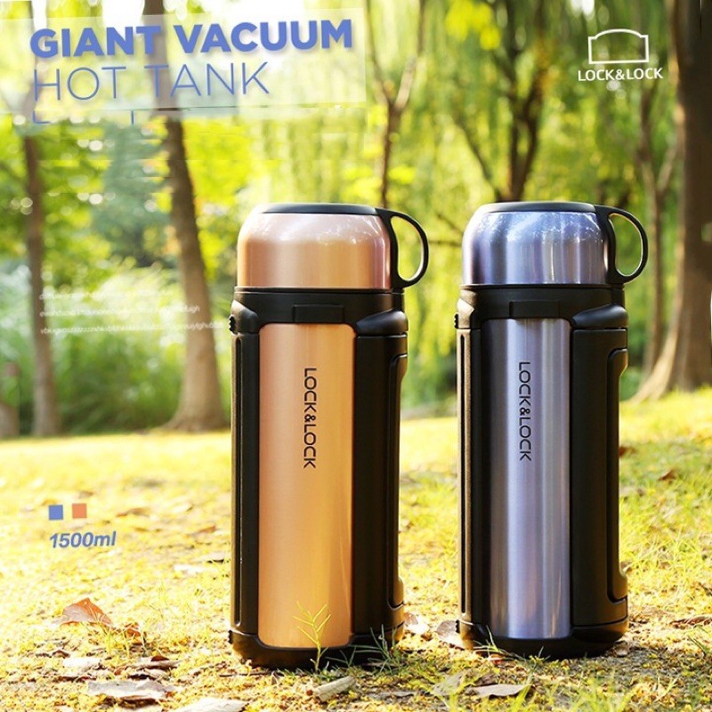 Bình Giữ Nhiệt Lock&Lock Giant Vacuum Hot Tank LHC1412 1.5L