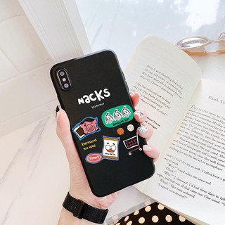 Ốp Lưng Điện Thoại Nền Đen Cầu Vồng