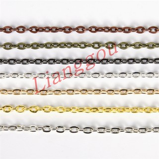 Dây Xích 2x3mm Tự Làm Đồ Trang Sức Tiện Lợi Thời Trang